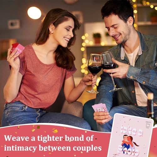 Tipsy Time Couples Games for Adults, Drinking Couples Card Game