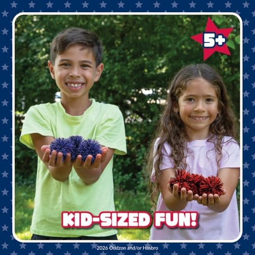 Koosh Cornhole Set for Kids, Outdoor Toys for Kids, Koosh Balls Included