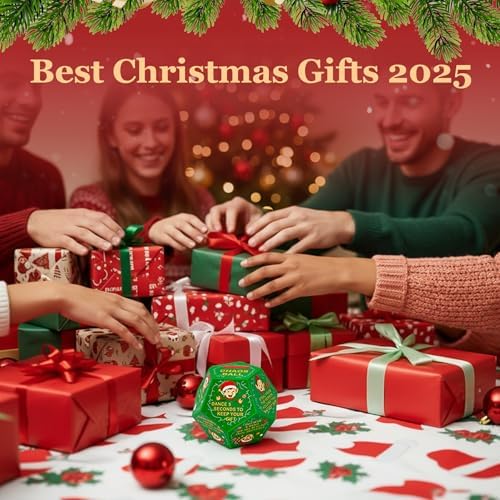 2026 Santa Swap Gift Exchange Dice,Exchange Gifts,Christmas Stocking Stuffers for Teen Men Women, Anniversary Birthday Gifts for Men Women, Large Dice Party Gifts for Xmas