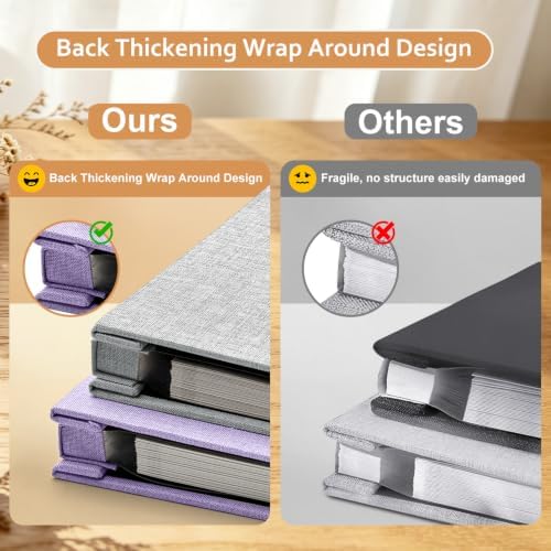 Large Self Adhesive Scrapbook Album, 40 Sheets 80 Pages Photo Book