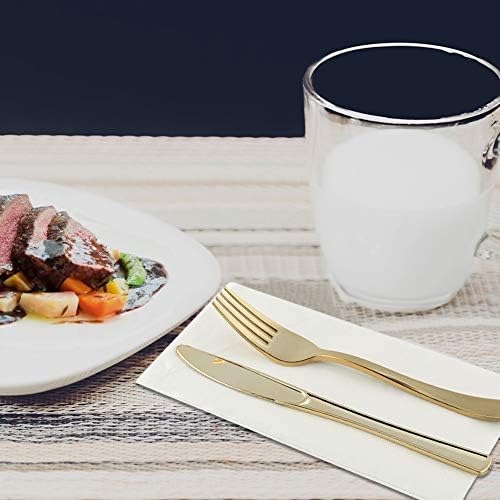 Vplus 400 Pack Paper Napkins, Soft Disposable Dinner Napkins, 3 Ply, White
