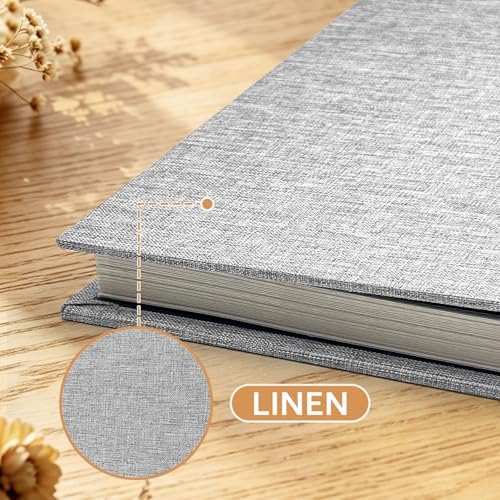 Large Self Adhesive Scrapbook Album, 40 Sheets 80 Pages Photo Book