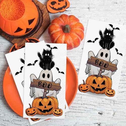 100Pcs Halloween Guest Napkins