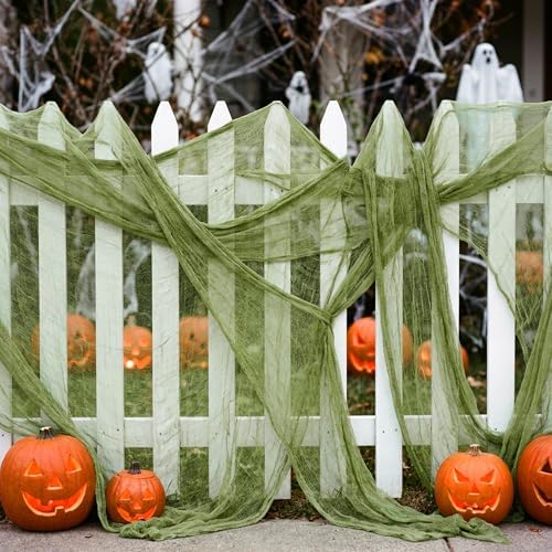 400"x85" Large Halloween Scary Gauze, Spooky Cloth Party Decoration
