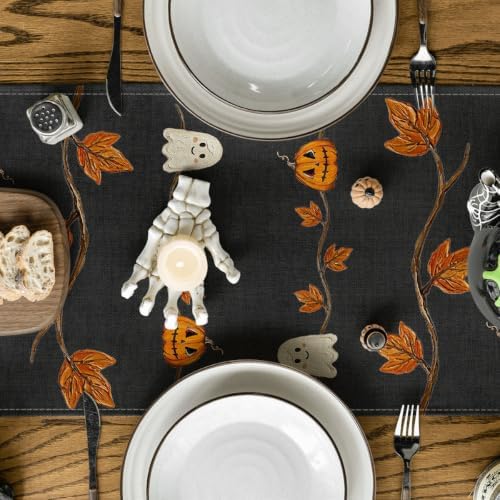 Artoid Mode 210 GSM Halloween Table Runner Home Party Decor 13x60 Inch