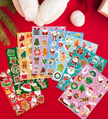 Christmas Stickers, Stocking Stuffers for Kids,Christmas Gift for Grandkids