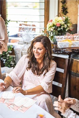 Bridal Shower Games, Wedding Games For Showers, Wedding Words Engagement Bachelorette Party Game, Bridal Shower Decorations, 30 Cards Per Set (Suit026)