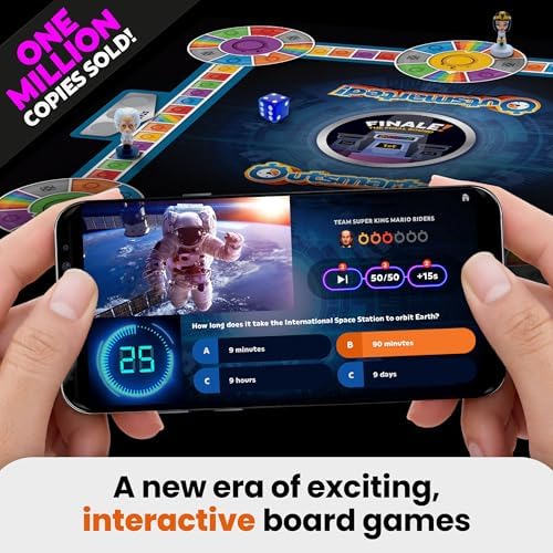Outsmarted Live Quiz Show Interactive Board Game - Ultimate, Ages 8+