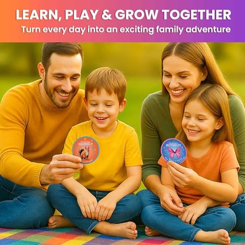 Scavenger Hunt for Toddlers 3-5 - Treasure Hunt for Kids Ages 4-8 Card Game