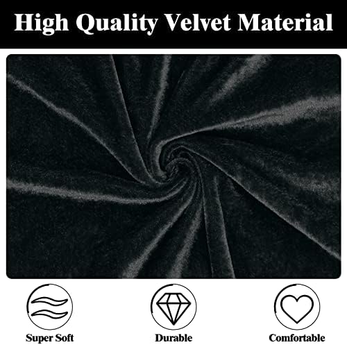 Sarfel Hooded Cloak Velvet Cape with Hood Halloween Capes Women Witch Costume Vampire Cloak Wizard Robe Men Cosplay Costume