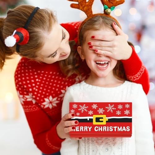 6Pcs Christmas Money Holders Cards Booklet for Christmas Cash Gifts
