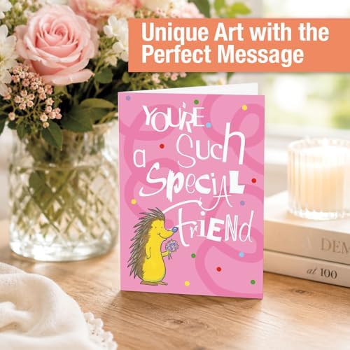 Current Friendship Thinking of You Cards with Envelopes - Assortment of 20 Greeting Cards, 10 Designs, Large 5" x 7" Thinking of You Cards for Women