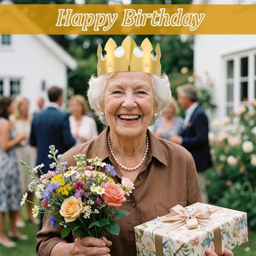 100 Pcs Gold Paper Crowns Party King Paper Crown Hat Bulk for Adults Birthday Party Celebration Favors Photo Props