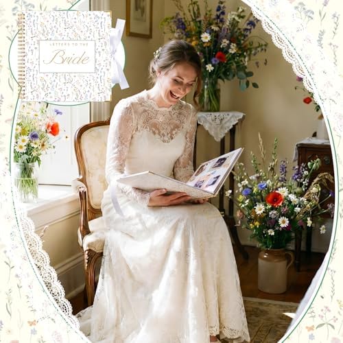 Humyoun Letters to Bride Scrapbook,12 X 12 Inch,Wildflower,Colorful
