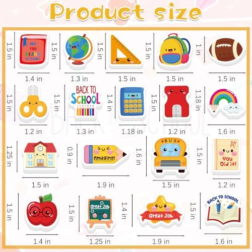 Welcome Back to School Foam Stickers, 300PCS Colorful Self-Adhesive First Day of School Stickers Campus Themed Foam Stickers for DIY Crafts Scrapbook Water Bottle Classroom Reward