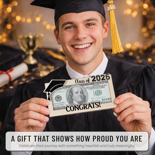 Graduation Money Holder 2026 Gifts To Him, Her - Class Of 2026 Graduation