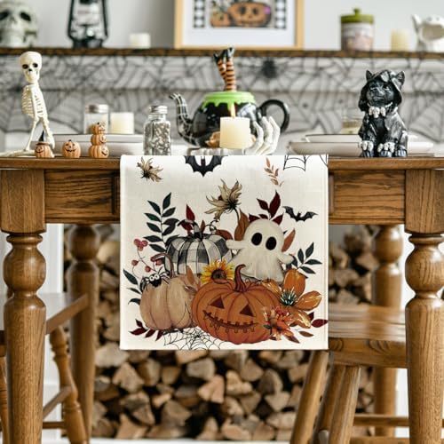 Artoid Mode 210 GSM Halloween Table Runner Home Party Decor 13x48 Inch