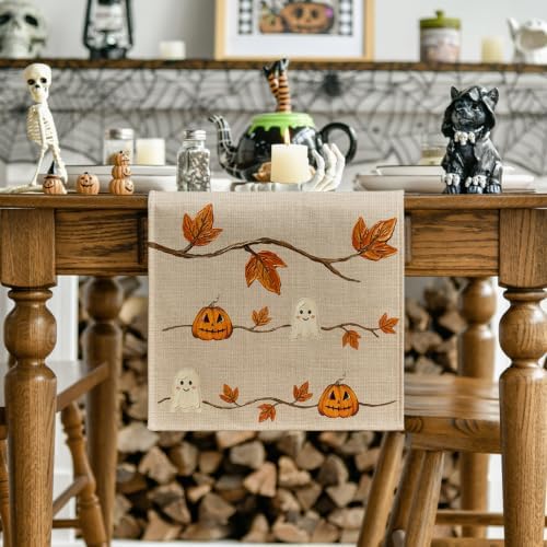Artoid Mode 210 GSM Halloween Table Runner Home Party Decor 13x72 Inch