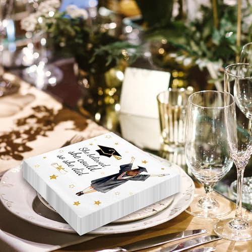 Congrats Graduation Napkins - 50pcs, 2Ply