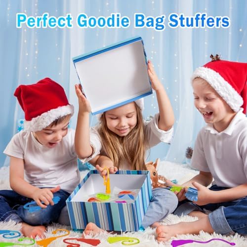 Sticky Hands Bulk 48 PCS Kids Party Favors Foot Shape Stretchy Sticky Hand