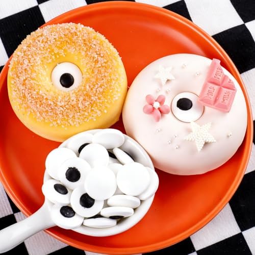 Candy Eye for Decorating Edible, 2cm Halloween Eyes Sprinkles Sugar 3.53oz