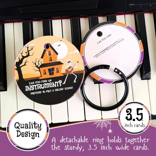 Blu Jay Children's Scavenger Hunt Cards - Halloween Edition