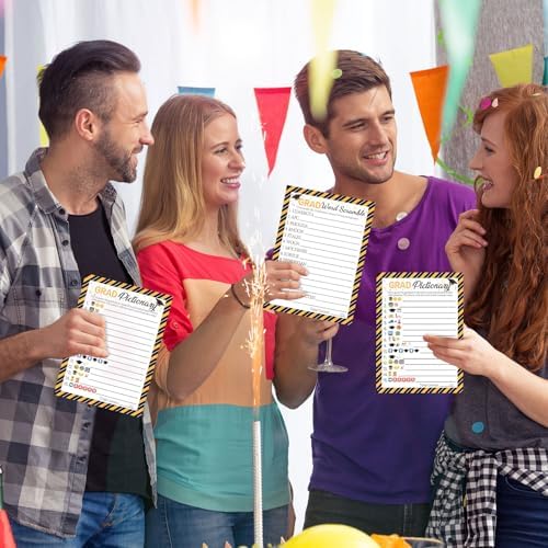 COCHIE 30 Players 2026 Graduation Party Games, Graduation Words Search Game, Word Scramble Guess Game with Answer Key, Grad Parties Supplies Favor (Grad Word Search)