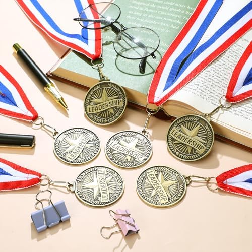 Quelay 30 Pcs Gold Star Awards Medals 2" Ribbons