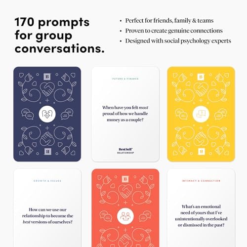 BestSelf Relationship Deck – 170 Couples Card Game