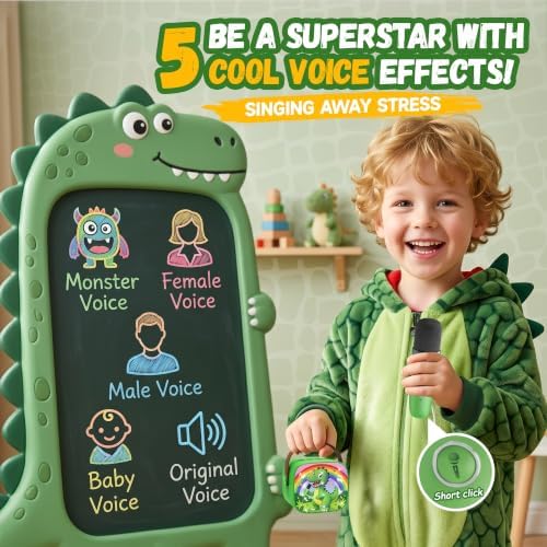 YLL Karaoke Machine for Kids, Top Birthday Gifts for Boys Ages 4-12+ Toy