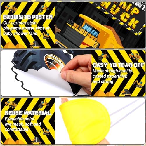 Faccito Construction Party Game Construction Birthday Party Supplies