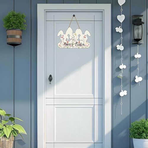 Easter Wreaths for Front Door Bunny Easter Door Decorations Wall Decor