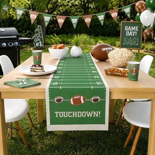 OHOME Super Game Bowl 2027 - Game Day Table Runner for Football Party Decorations - Super Game Bowl Decor Party Supplies Football Theme Birthday Decorations Banner for Home