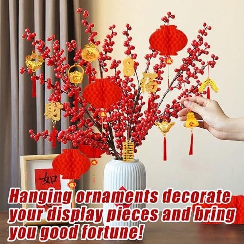 Ideal Swan 47Pcs 2026 Chinese New Year Decoration Kit, Lunar New Year Decor