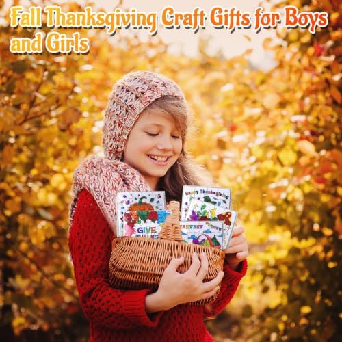 Thanksgiving Fall Crafts for kids, Autumn Art Activity DIY Blank Puzzle Toy