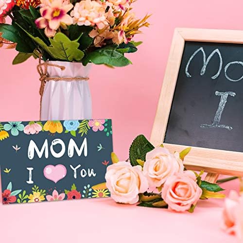 ceiba tree Mothers Day Cards Bulk 12pcs Floral Happy Mother’s Day Blank Notecards Flower Greeting Card with Envelopes for Mom Grandmom Gift