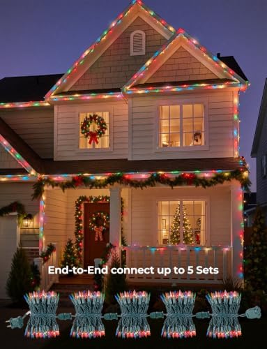 Brightown Easter String Lights, 20FT Easter Decorations, 100 Count Incandescent Fairy Lights Connectable Mini Light for Home Indoor Garland Wreath Patio Party Yard Xmas Tree Outdoor Decor, Pastel