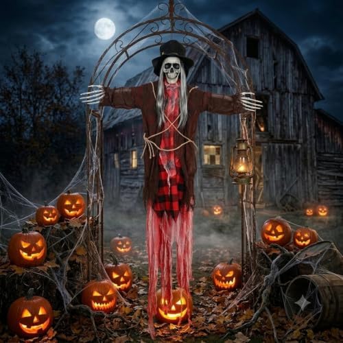3 Pack Halloween Hanging Skeleton Decorations Outdoor Indoor Porch Tree
