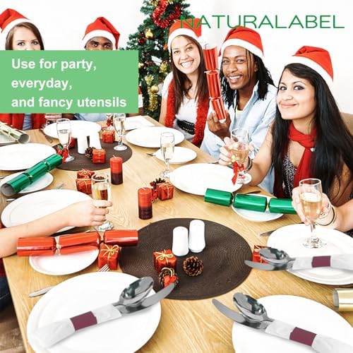 NATURALABEL Self-Adhesive Napkin Bands, Bulk Pack of 20,000, Burgundy