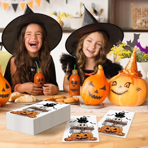 100Pcs Halloween Guest Napkins
