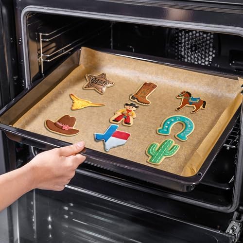 9 Cowboy Cookie Cutters Stainless Steel Western Cactus Horse Biscuit Molds