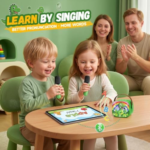 YLL Karaoke Machine for Kids, Top Birthday Gifts for Boys Ages 4-12+ Toy