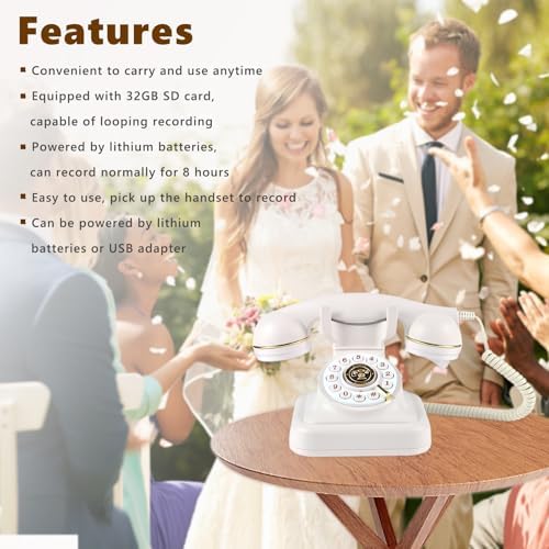 Audio Guest Book Wedding Phone Record Customized Audio Messages Telephone