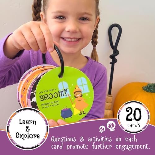 Blu Jay Children's Scavenger Hunt Cards - Halloween Edition