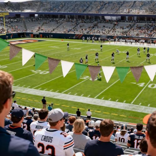 G2PLUS Triangle Flag Bunting, Pennant Banner and Decorative Garland, 39Ft