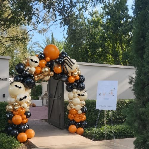 Halloween Balloons Arch Kit for Halloween Party Decorations Outdoor Indoor