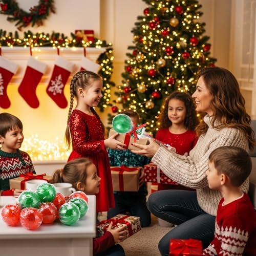 Simgoing 96 Pcs Christmas Party Favors Christmas Gift Container