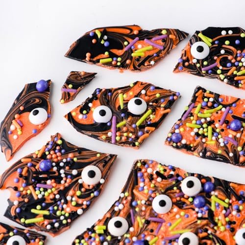 Sweets Indeed Halloween Candy Eyeballs, 1 cm, Baking Decorations, 2.92 oz