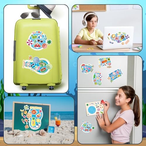 Summer Stickers, Make a Pool Sticker, Make Your Own Stickers for Kids