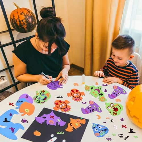 340PCS Halloween Foam Stickers Set for Kids